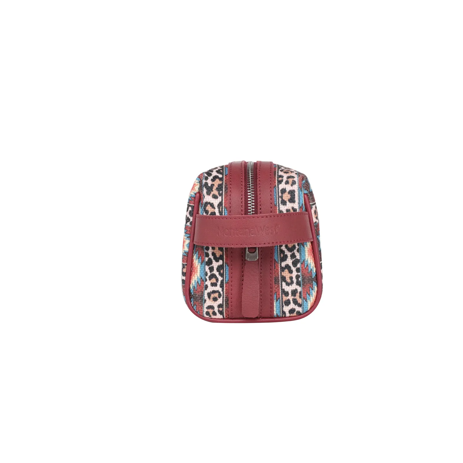 MW1194-190 Montana West Leopard/Aztec Multi Purpose/Travel Pouch