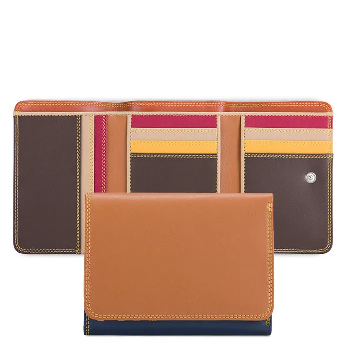 Mywalit trifold wallet with outer zip section