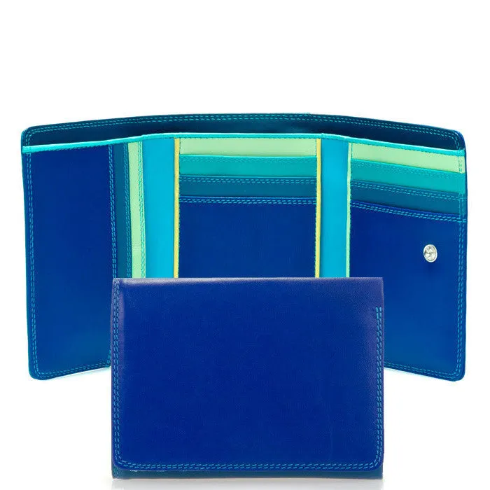 Mywalit trifold wallet with outer zip section