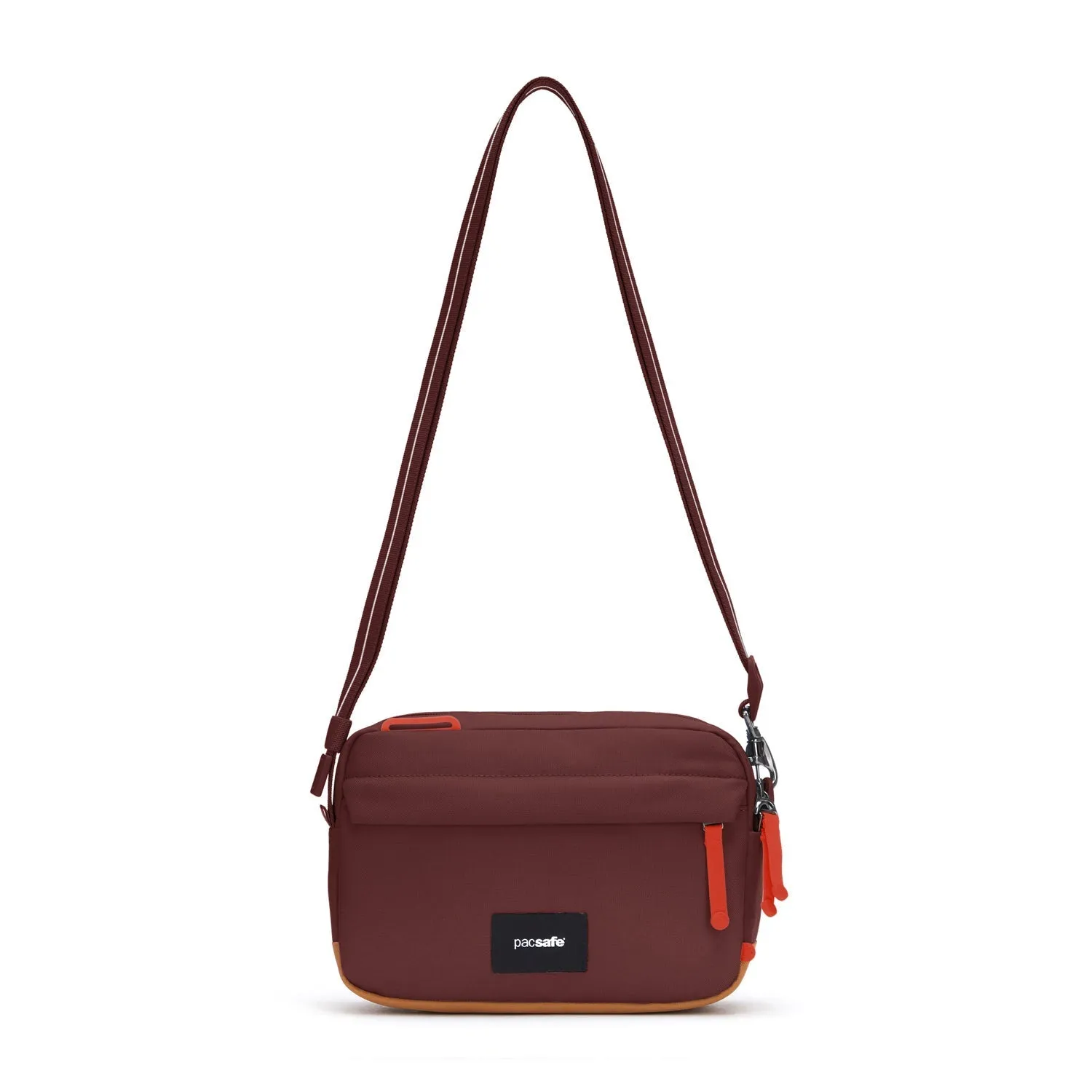 Pacsafe GO crossbody Garnet Red