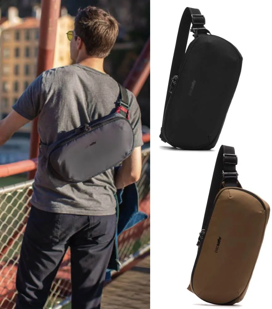 PACSAFE METROSAFEX URBAN SLING in Black