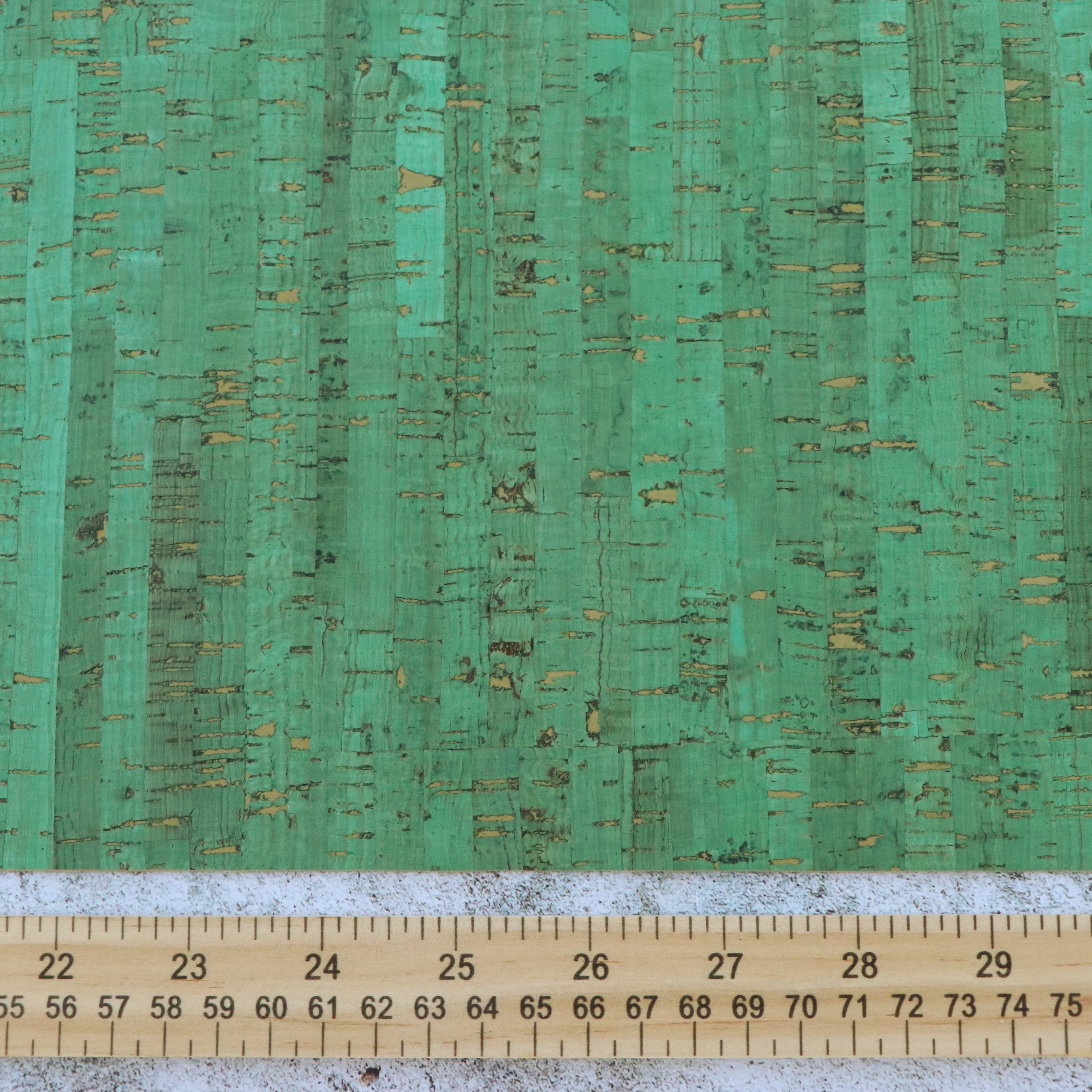 Rustic Jade Cork Fabric 12in Cuts