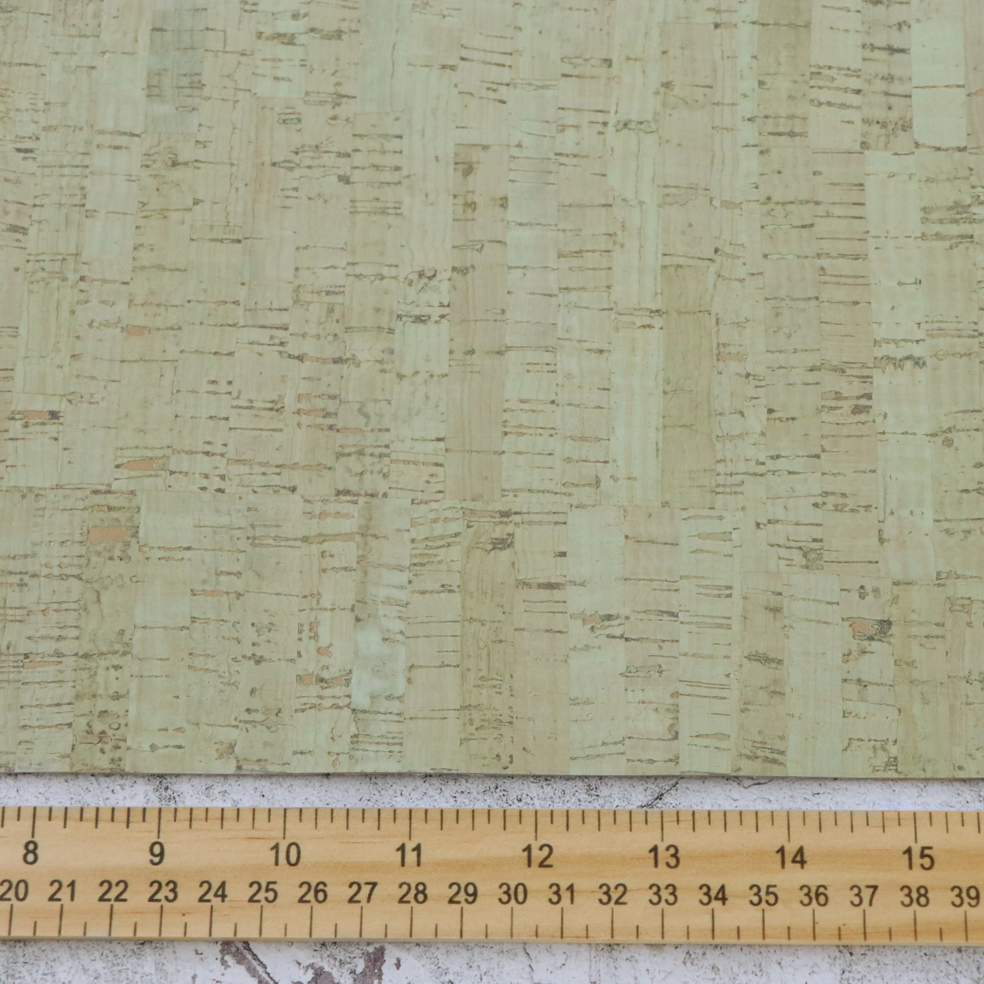 Rustic Sea Glass Cork Fabric