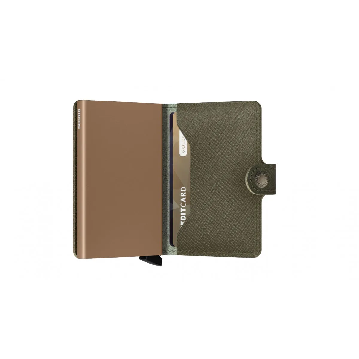 Saffiano Olive Miniwallet Secrid