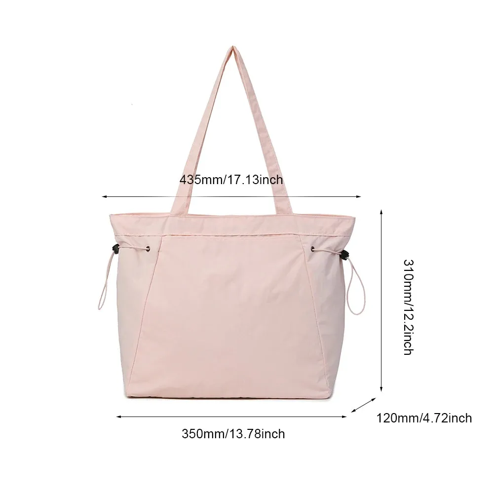 Sohiwoo Famous Luxury Brand Bag Women's Drawstring Cotton Underarm Bag Designer Handbags Fashion Side Cinch Tote Bag Large Shoulder Bags