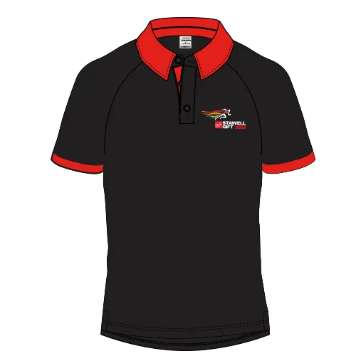 STG23 Men's Corporate Polo - BLACK