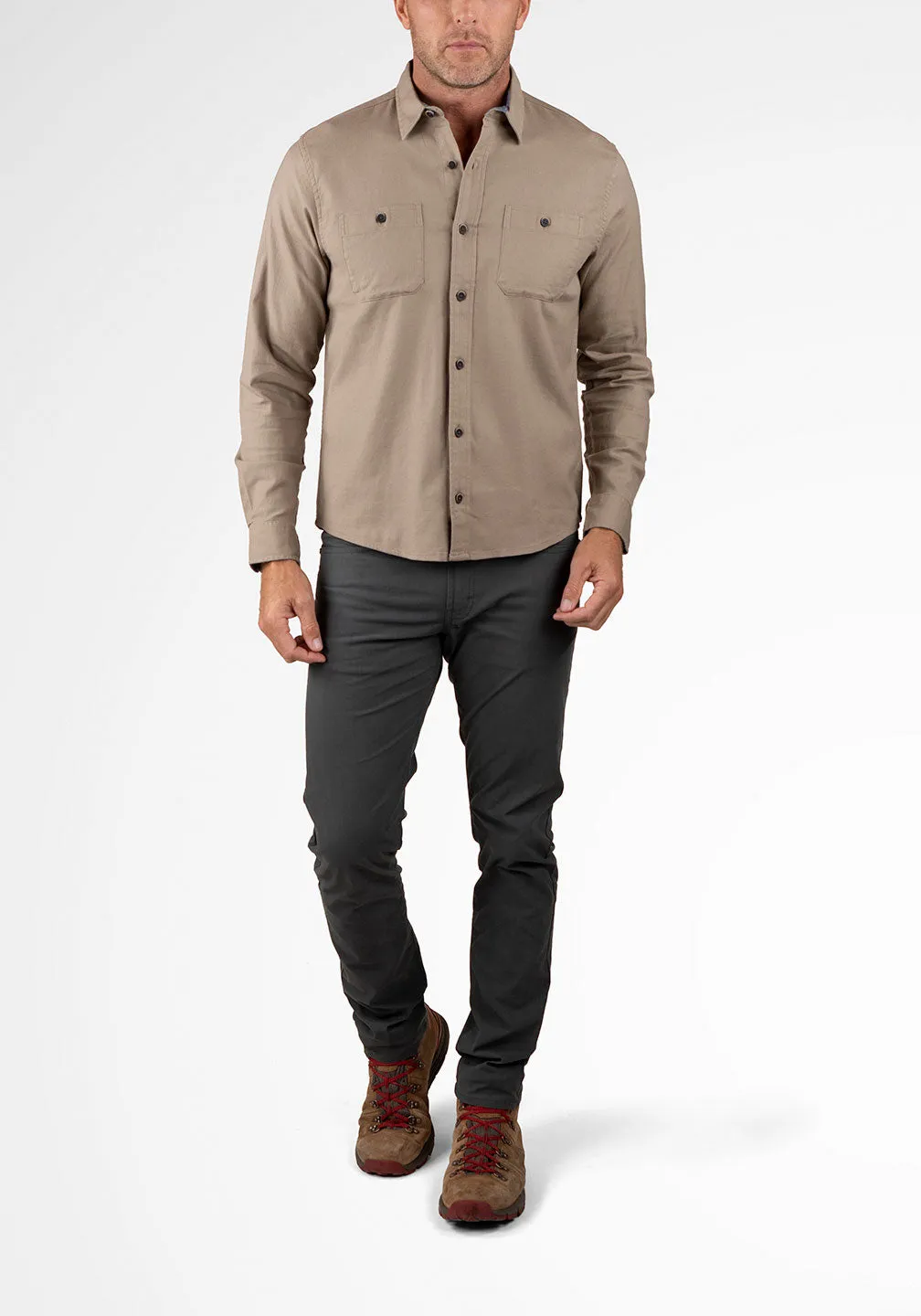 Stretch Twill Work Shirt