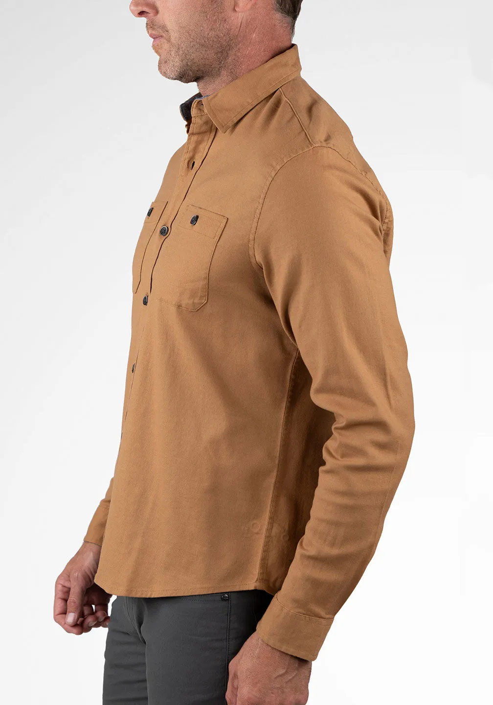 Stretch Twill Work Shirt