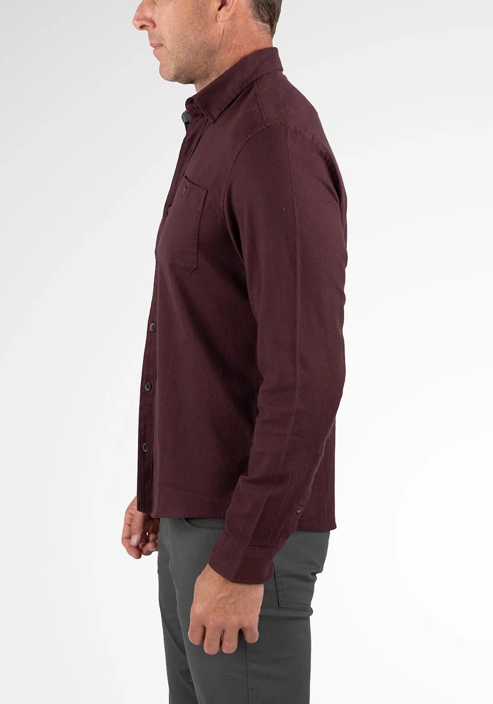 Stretch Twill Work Shirt