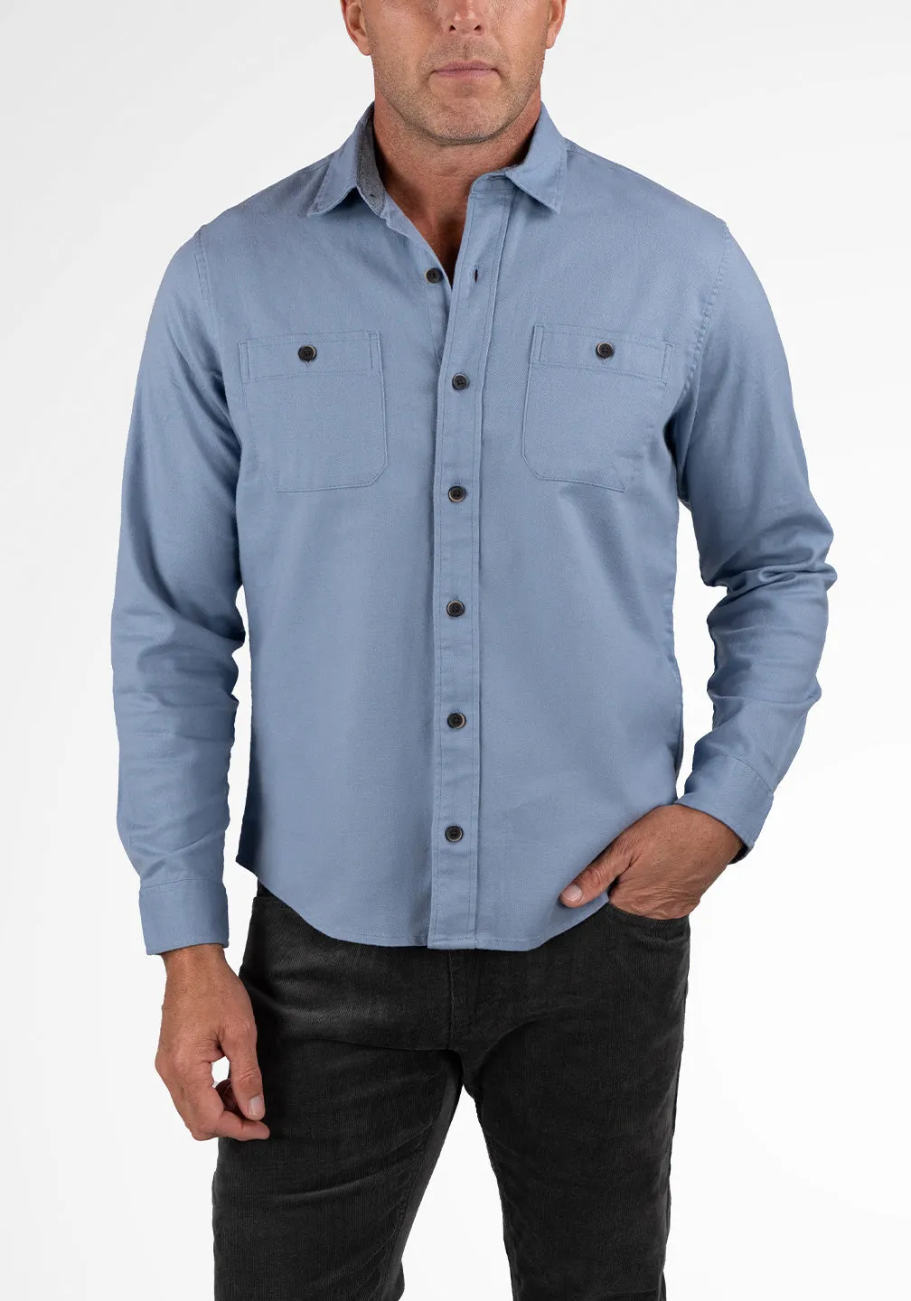 Stretch Twill Work Shirt