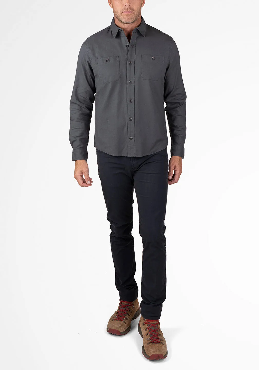 Stretch Twill Work Shirt