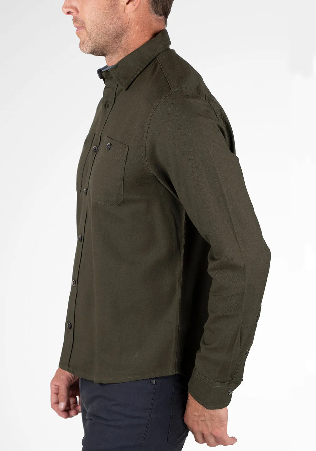 Stretch Twill Work Shirt