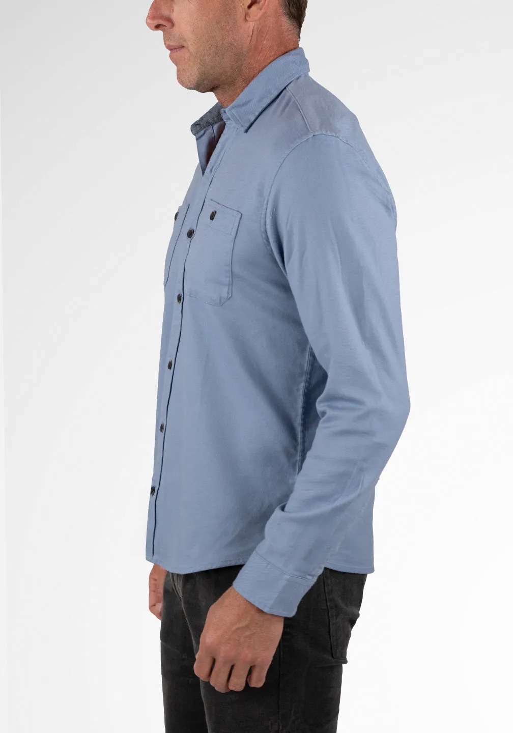 Stretch Twill Work Shirt