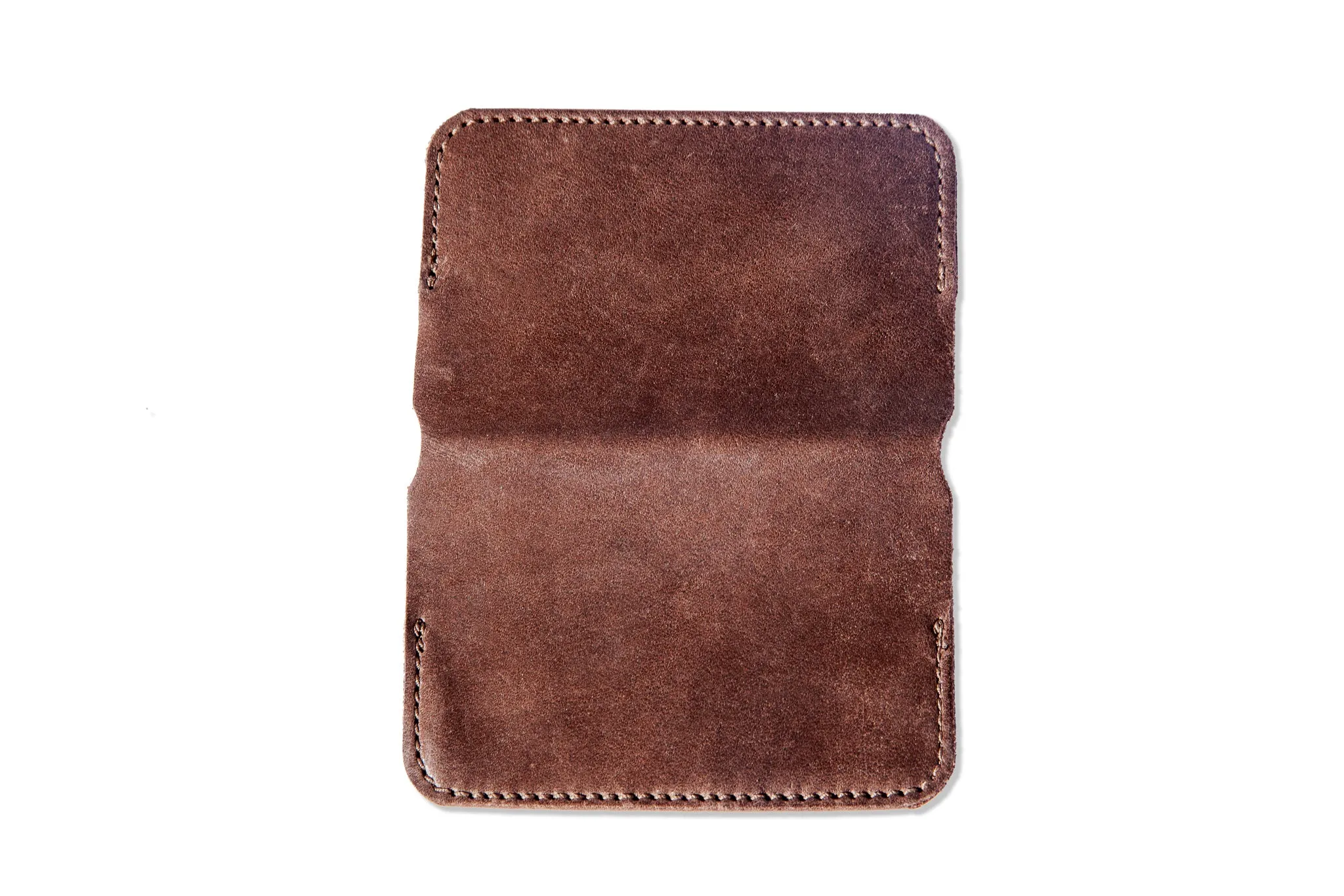 The "Little Yarra" Italian Leather Wallet (Brown)