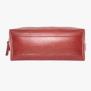 Washbag Medium - Red Made Of Firehose/Parachute silk