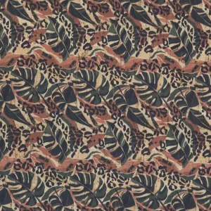 Wild Palms Cork Fabric