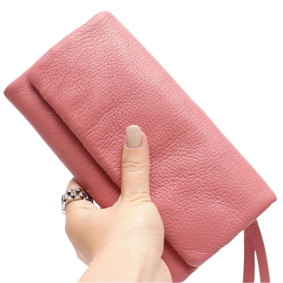 Women's Genuine Leather Long Wallet For Women