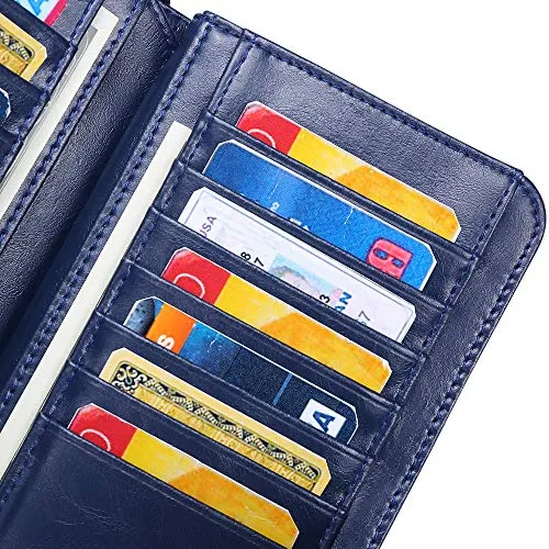 Women's Wallets, Large Capacity with RFID Protection