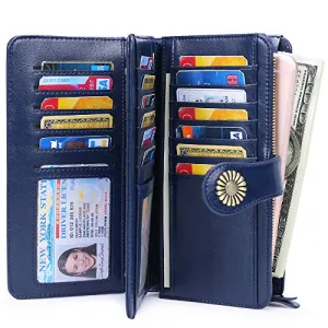 Women's Wallets, Large Capacity with RFID Protection