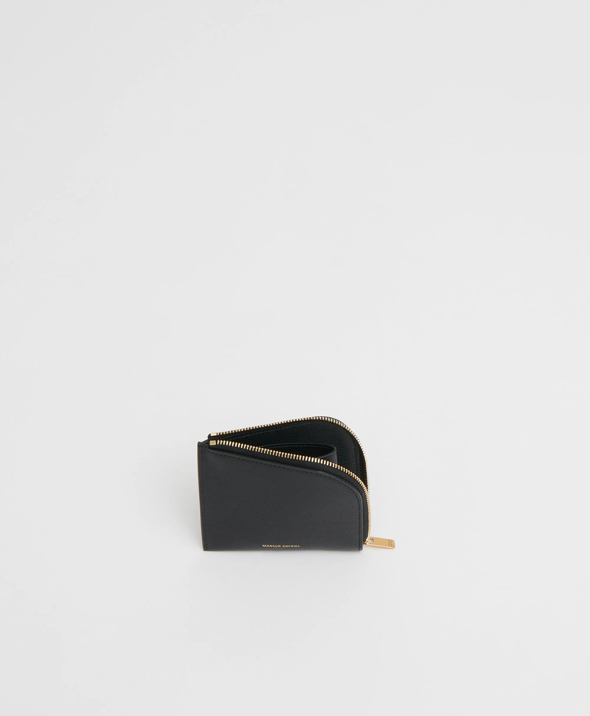 Zip Slim Wallet - Black